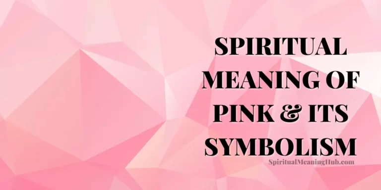 pink color meaning spiritual