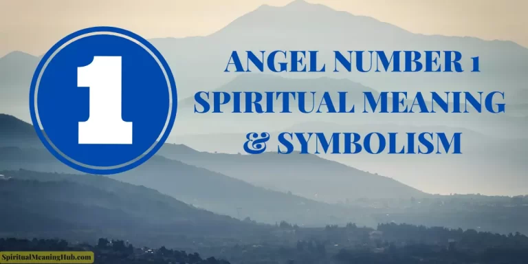 angel number 1 meaning