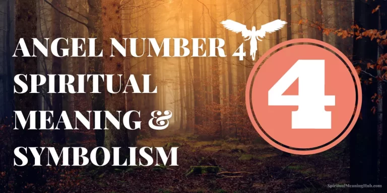 number 4 spiritual meaning